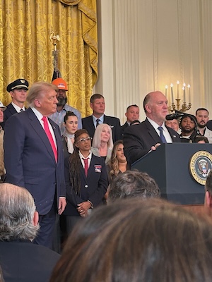 Pres. Trump and Border Czar Tom Homan